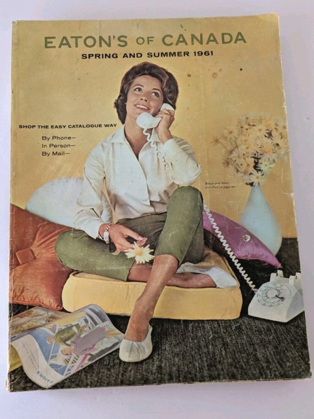 1961 Eaton’s Spring Summer Catalog Canada Vintage Complete Mail Order MCM Advert